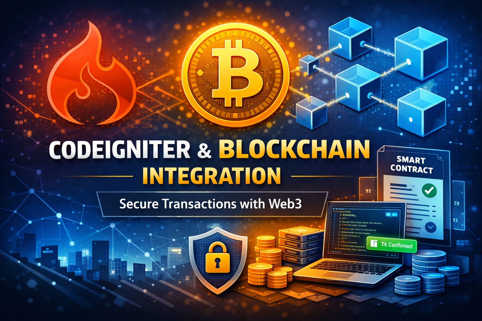 CodeIgniter and Blockchain: Building Secure Transaction Systems