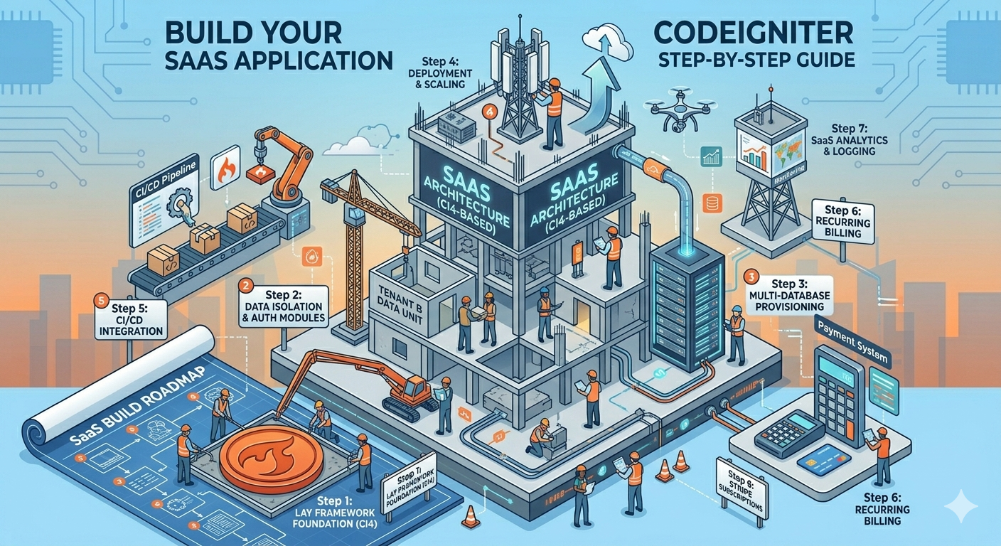 Building a SaaS Application with CodeIgniter: A Step-by-Step Guide